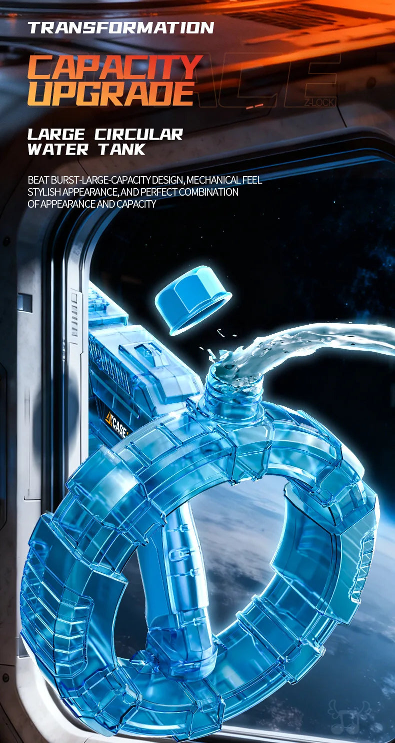 Space Electric Water Gun LED Lights