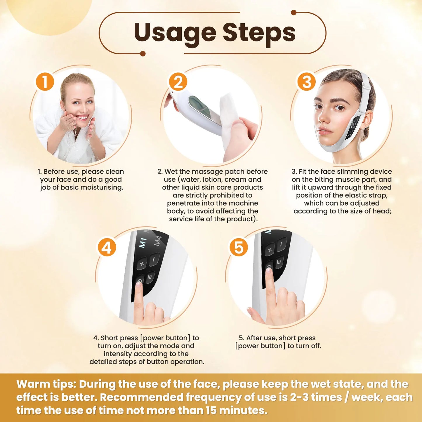 Electric V Face Lifting Massager