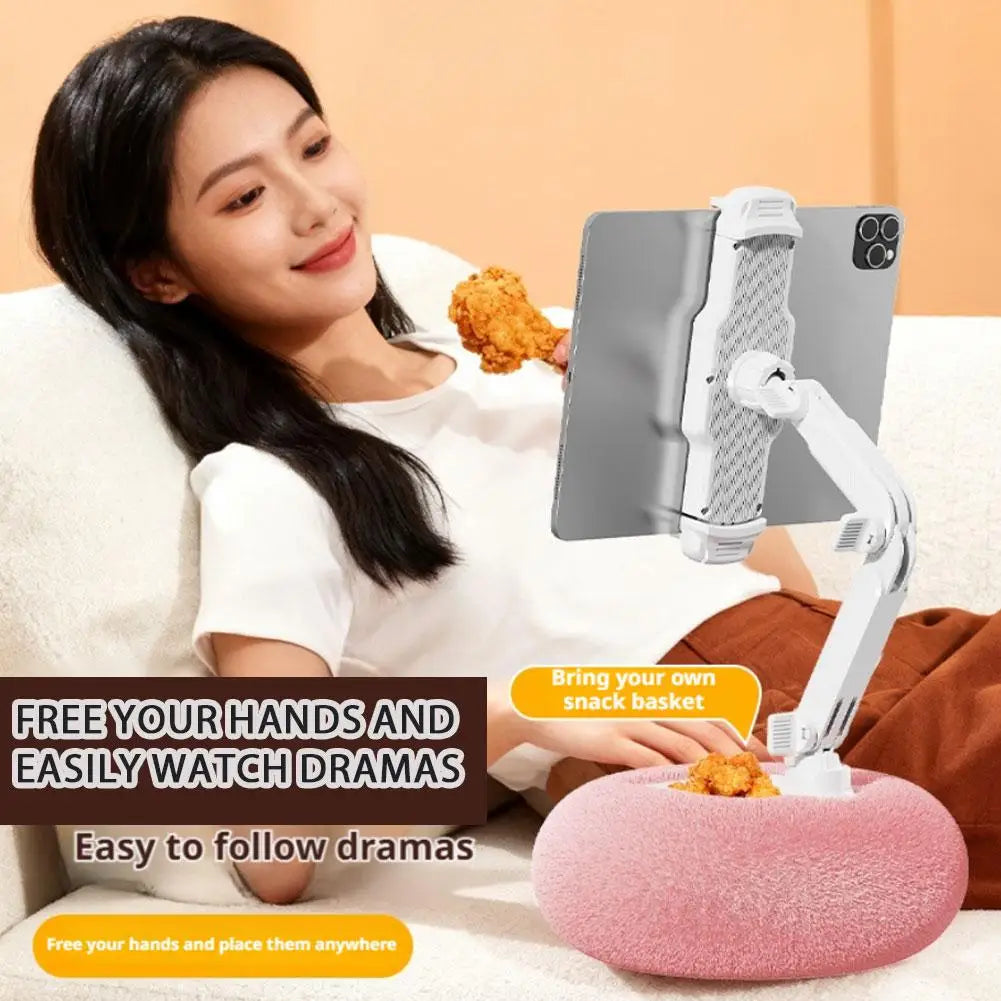 Plush Pillow Mobile Phone / Tablet Stand